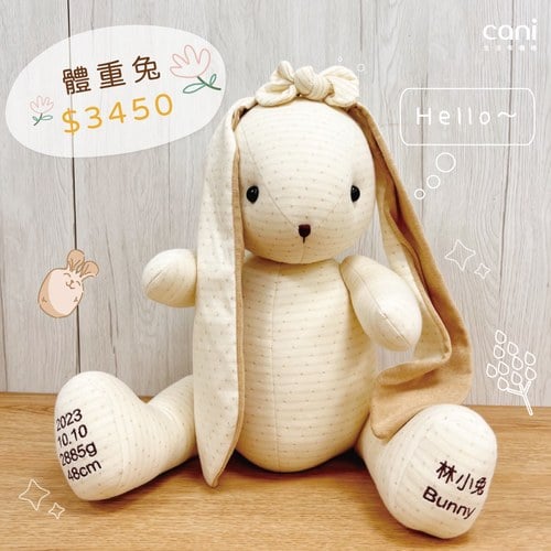 ✦雙12限時搶購組✦12/12（五）中午12:30開賣✦cani 體重兔✦可加入line@:@cani告知希望提醒12月體重玩偶開賣