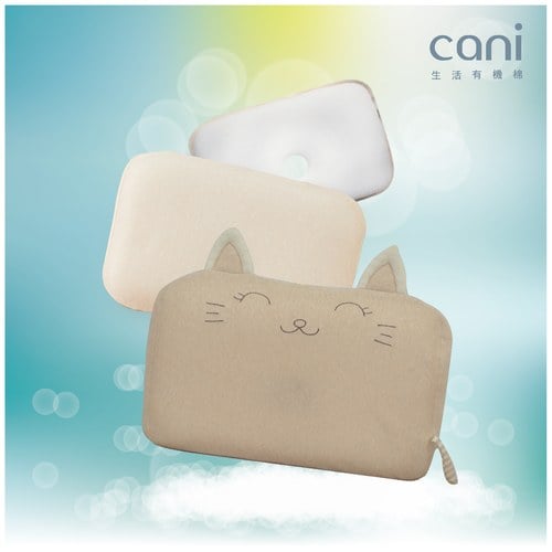 ✦雙12優惠組✦【涼夏雙枕套組】cani airwave護頭枕(小貓款)